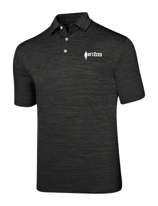 Callaway Black Broken Stripe w/Vet2CEO Logo