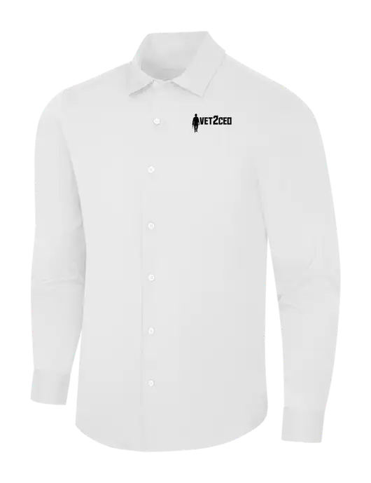 White City Stretch Shirt w/Vet2CEO Logo
