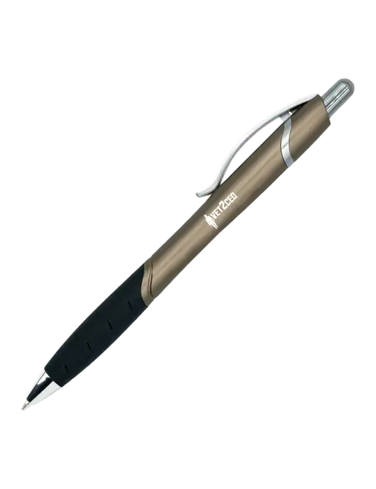 Summerhill Grey Pen - Black Ink w/Vet2CEO Logo