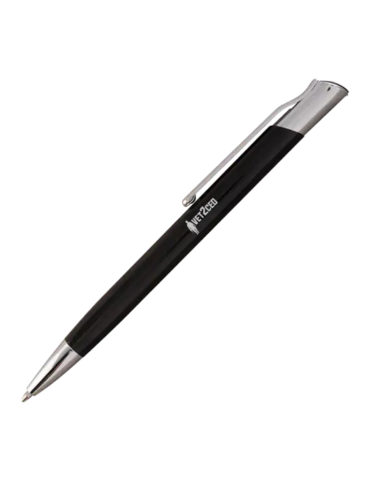 San Malo Black Pen - Black Ink w/Vet2CEO Logo