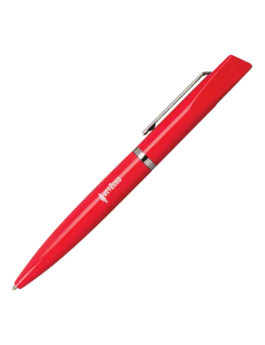 Santos Red Pen - Black Ink w/Vet2CEO Logo