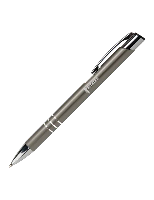Laurent Gunmetal Pen - Black Ink w/Vet2CEO Logo