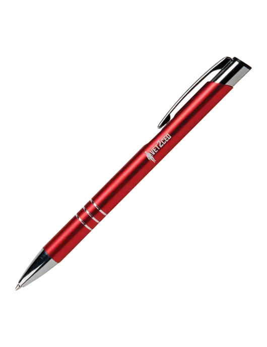 Laurent Red Pen - Black Ink w/Vet2CEO Logo