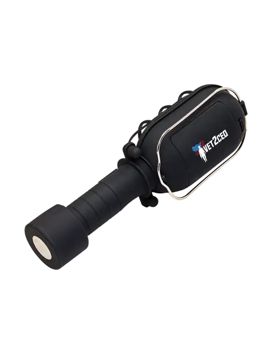 Black Magnum Worklight w/Vet2CEO Logo