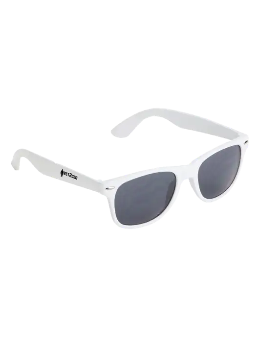 Daytona White Sunglasses w/Vet2CEO Logo