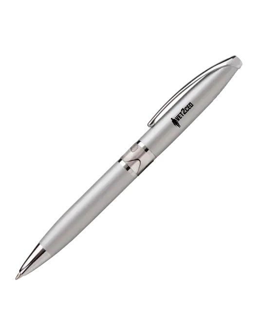 Illusion Silver Pen - Black Ink w/Vet2CEO Logo
